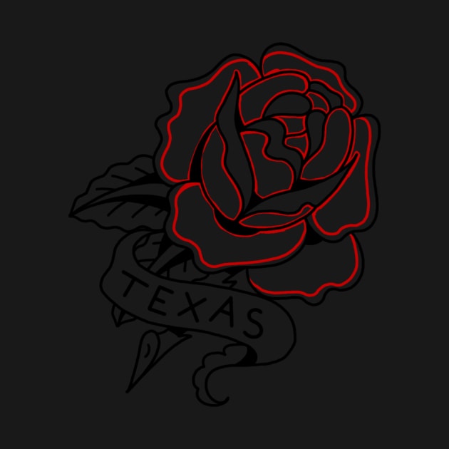 Simplistic Rose by InkedEagle