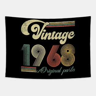 Retro Vintage 1968 56th Birthday Gift Men Women 56 Years Old Tapestry