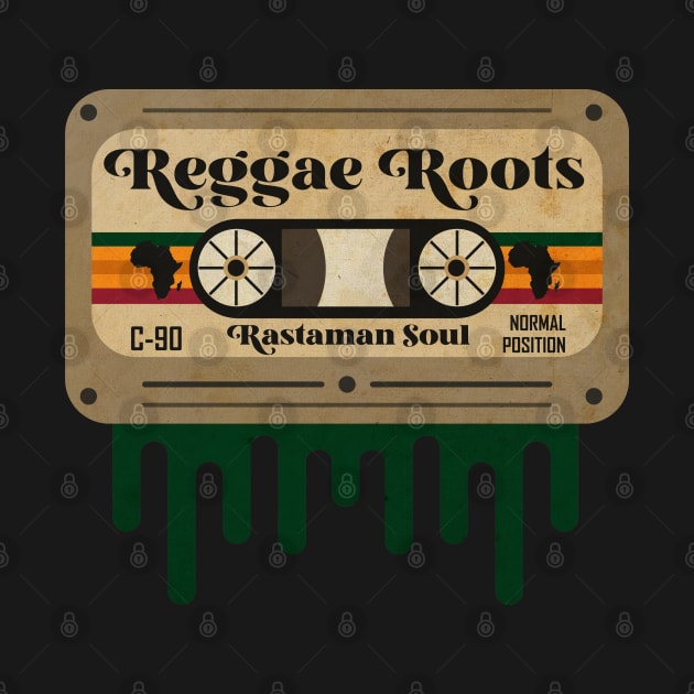 Reggae Roots Cassette by CTShirts