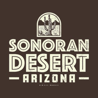 Sonoran Desert, Arizona (Saguaro) - Tan T-Shirt