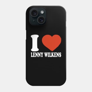 Graphic I Love Lenny Personalized Name Sports Phone Case