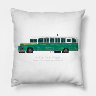 Into the Wild - Famous Cars Pillow