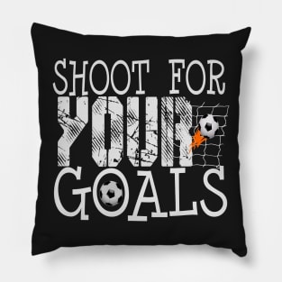 shoot for your goals Pillow