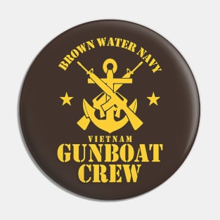 Brown Water Navy - Gunboat Crew Pin