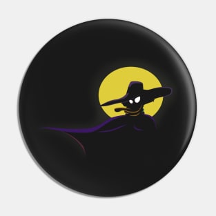 Darkwing Moon Outline Pin