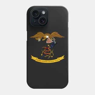 Navy - Second Fleet wo Txt wo Backgrnd Phone Case