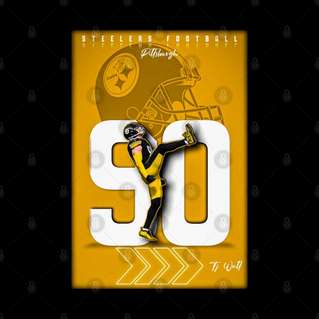 Tj watt 90 by NFLapparel