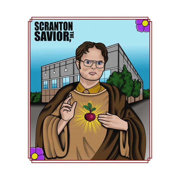 THE SCRANTON SAVIOR by art_of_josh