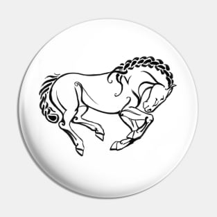 Celtic Horse Pin