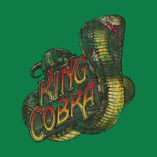 King Cobra Roller Coaster // 80s Vintage T-Shirt