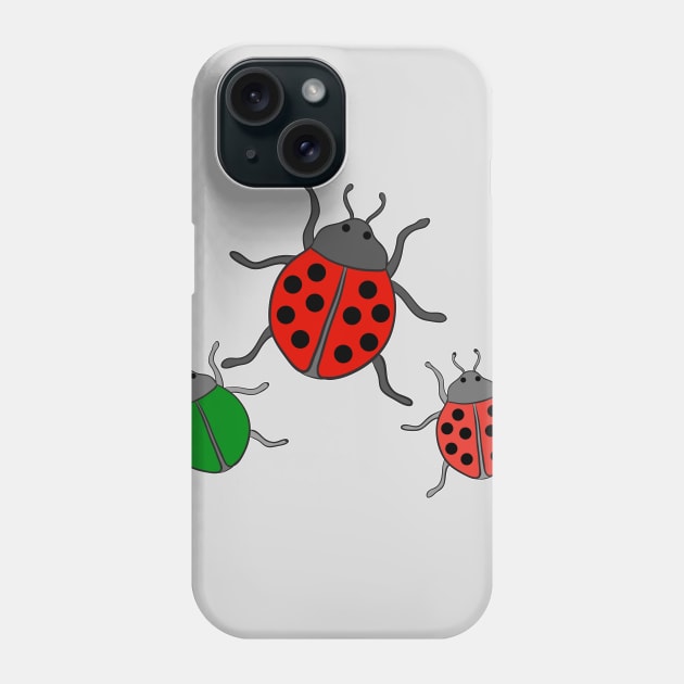 Don't be a bug, m'lady Phone Case by FamiLane