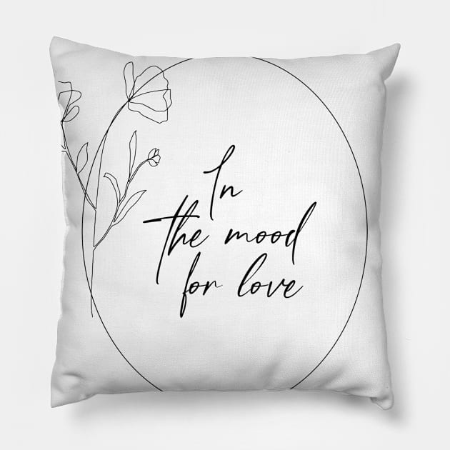 in the mood for love Pillow by BalkanArtsy