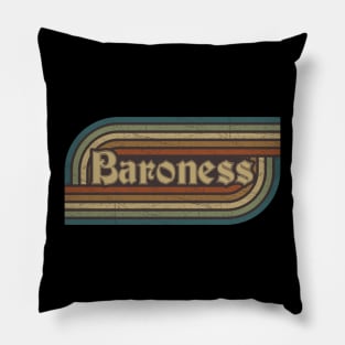 Baroness Vintage Stripes Pillow