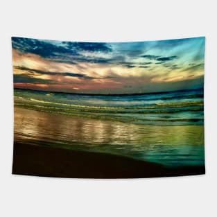 Oasis of the Setting Sun Tapestry