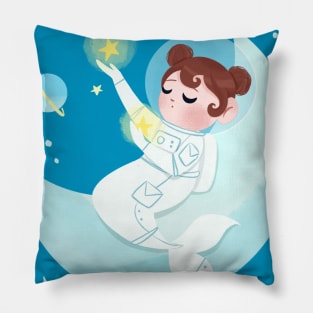 Space Mermaid Pillow