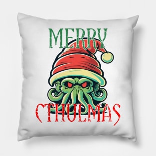 Merry Cthulhu Christmas! #3 Pillow