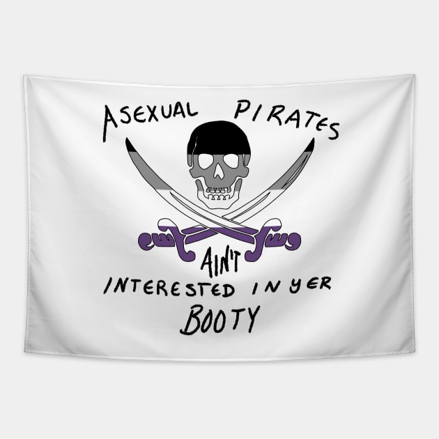 Asexual pirates Tapestry by edasavage