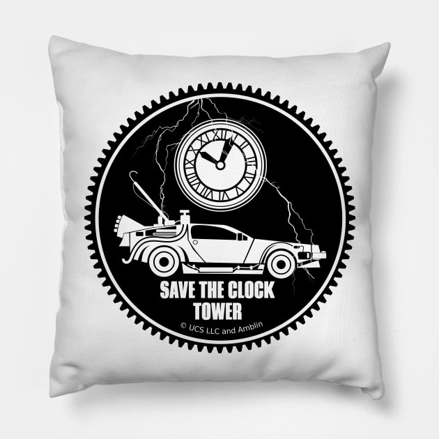 Save the clock tower Pillow by LICENSEDLEGIT