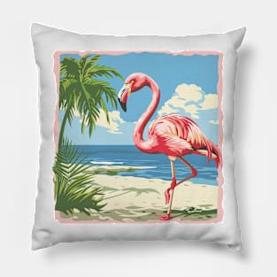 Flamingo Lovers Summer Vibes Pillow