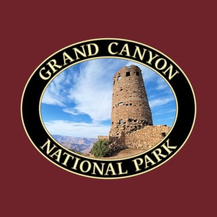 Desert View Watchtower at Grand Canyon National Park in Arizona T-Shirt