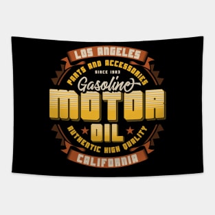 Garage mechanic motorsport Tapestry