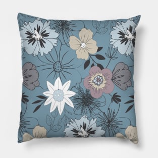 FLOWER  ART Pillow