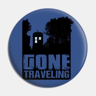 Gone Traveling Pin