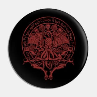 The Idol - Cthulhu Red Variant Pin