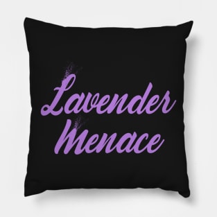 The Lavender Menace Pillow