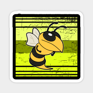 Retro Bee Magnet