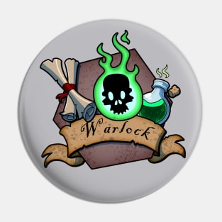 Warlock Icon Pin