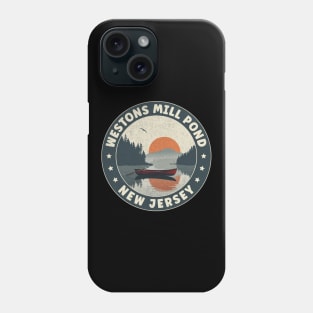 Westons Mill Pond New Jersey Sunset Phone Case
