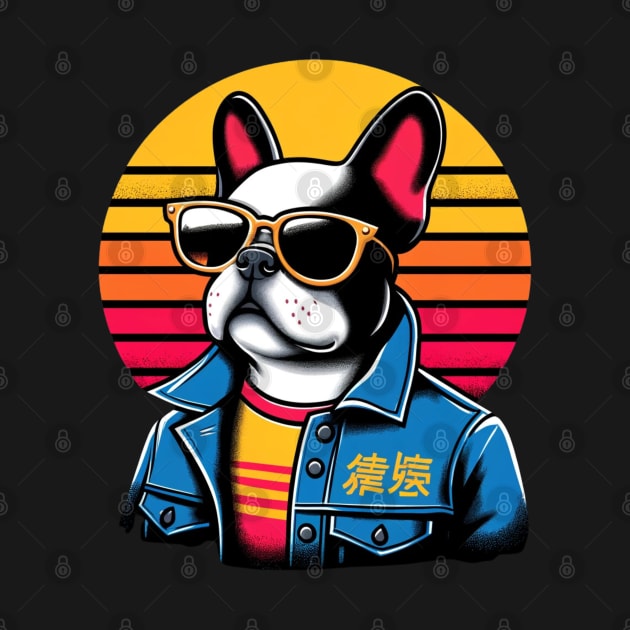 French Bulldog Summer Vibes by ARTFULATTIRES