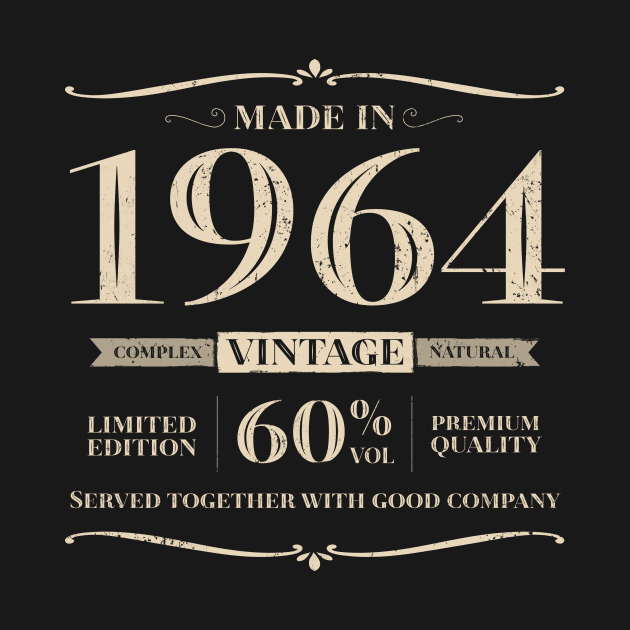 60 years. Made in 1964 by AntiStyle