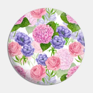 Spring garden watercolor 3 Pin