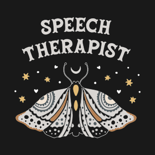 Speech Therapist - Boho Butterfly Design T-Shirt