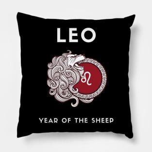 LEO / Year of the SHEEP Pillow