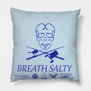 Breath Salty hook Skull Pillow