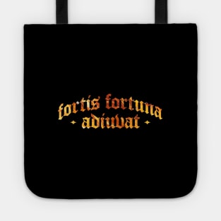 Fortis Fortuna Adiuvat - Fortune Favors the Brave Tote