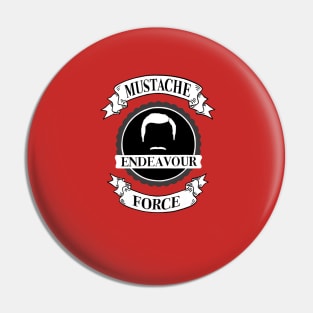 The Endeavour Mustache Force Pin