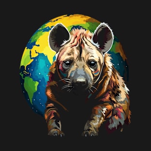 Hyena Earth Day T-Shirt