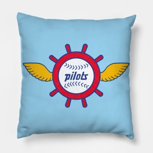 Defunct Seattle Pilots Baseball 1970 Pillow