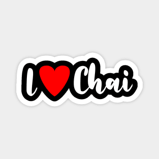 I love chai Magnet