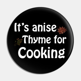 Its anise thyme for cooking - dark Pin