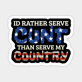 offensive adult humor independence day Magnet