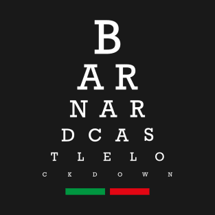 Barnard Castle Eye Test - Anti-Tory Funny T-Shirt