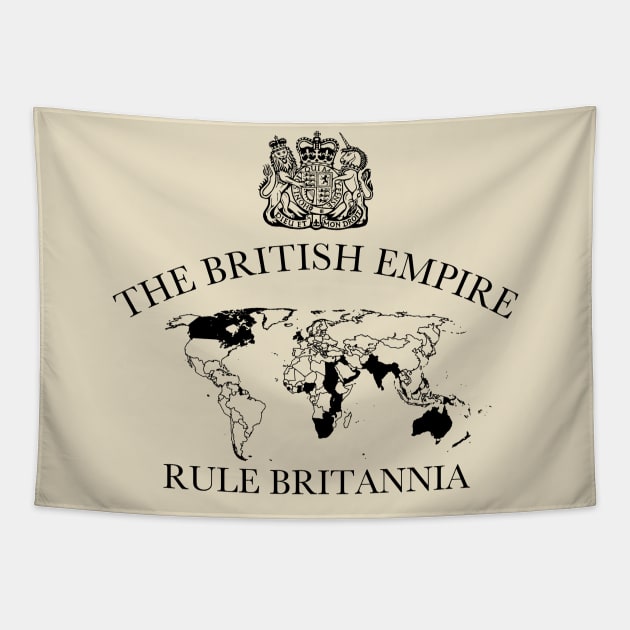 RULE BRITANNIA Tapestry by bumblethebee