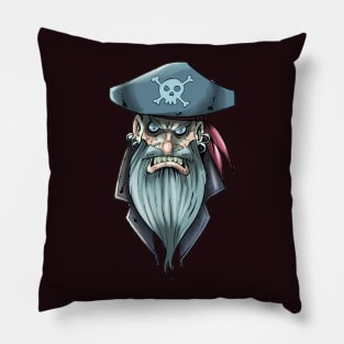 Old Man Pirate Pillow