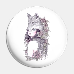 Heart Of The Wolf Pin