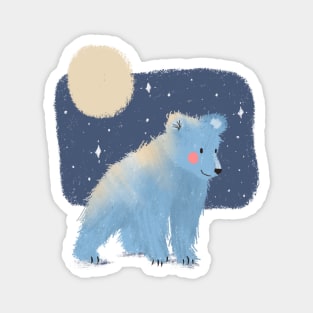 Midnight Bear Magnet